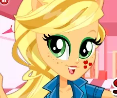 My Little Pony Games, Apple Jack School Spirit Style, Games-kids.com