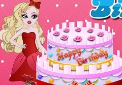 Ever After High Games, Apple White Birthday Cake, Games-kids.com