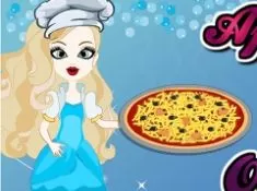 Ever After High Games, Apple White Cooking Olive Pizza, Games-kids.com