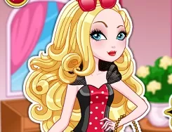 Ever After High Games,  Apple White Mirror Beach, Games-kids.com