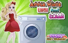 Ever After High Games, Apple White Wash and Cleaning, Games-kids.com