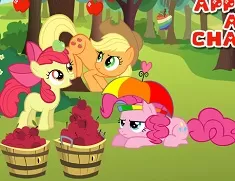 My Little Pony Games, AppleJack Apple Challenge, Games-kids.com