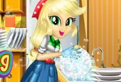 My Little Pony Games, Applejack Great Cleaning, Games-kids.com