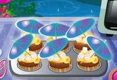 Cooking Games, April Showers Cupcakes, Games-kids.com
