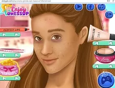 Celebrities Games, Ariana Grand Real Make up, Games-kids.com