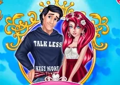 Little Mermaid Games, Ariel and Eric in Love, Games-kids.com