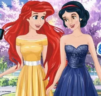 Princess Games, Ariel and Snow White BFFs, Games-kids.com