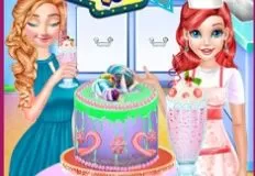 Little Mermaid Games, Ariel Cake Shop, Games-kids.com