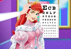 Little Mermaid Games, Ariel Eye Problem, Games-kids.com