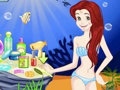 Little Mermaid Games, Ariel Facial Make UP, Games-kids.com