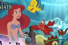 Little Mermaid Games, Ariel Hidden Treasures, Games-kids.com