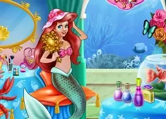 Little Mermaid Games, Ariel Makeup Room, Games-kids.com