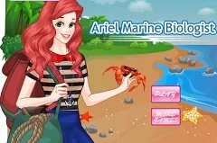 Little Mermaid Games, Ariel Marine Biologist, Games-kids.com