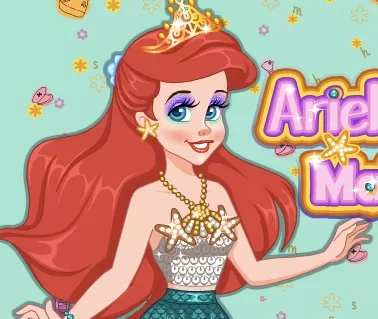 Little Mermaid Games, Ariel Moden Makeover, Games-kids.com