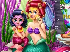 Little Mermaid Games, Ariel Mommy Real Makeover, Games-kids.com