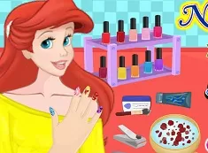 Little Mermaid Games, Ariel Nail Spa, Games-kids.com