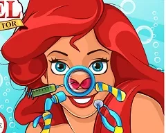 Princess Games, Ariel Nose Problem, Games-kids.com