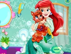 Little Mermaid Games, Ariel Palace Pet, Games-kids.com