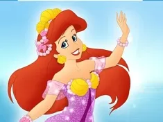 Little Mermaid Games, Ariel Spring Puzzle, Games-kids.com