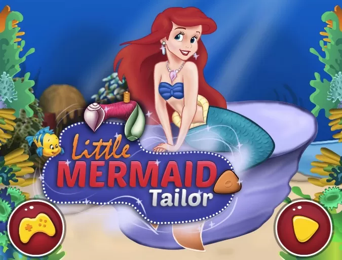 Little Mermaid Games, Ariel Tailor, Games-kids.com