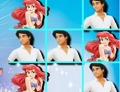 Little Mermaid Games, Ariel Tic Tac Toe, Games-kids.com