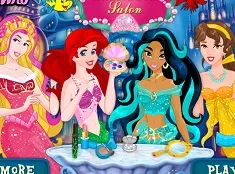 Princess Games, Ariel Underwater Salon, Games-kids.com