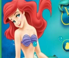 Little Mermaid Games, Ariel Water Ballet, Games-kids.com