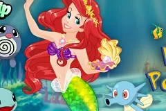 Little Mermaid Games, Ariel Water Pokemon Care, Games-kids.com