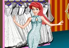 Little Mermaid Games, Ariel Wedding Dress, Games-kids.com