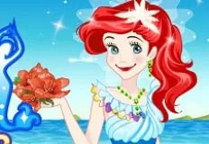 Little Mermaid Games, Ariel Wedding Dress, Games-kids.com