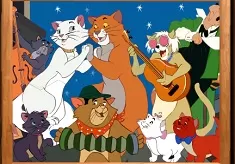 Aristocats Games, Aristocats Sort My Tiles, Games-kids.com