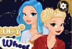 Girl Games, Astrology Fashion Wheel, Games-kids.com