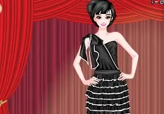 Girl Games, Asymmetric Dresses Fashion, Games-kids.com