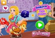 Girl Games, Audrey Toy Shop, Games-kids.com