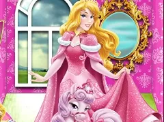 Sleeping Beauty Games, Aurora Bloom Palace Pet, Games-kids.com