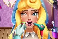 Sleeping Beauty Games, Aurora Visits Dentist, Games-kids.com