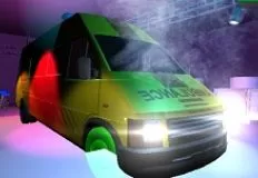 Cars Games, Auto Service 3D Ambulance, Games-kids.com
