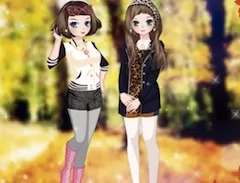 Girl Games, Autumn Jackets, Games-kids.com