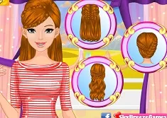 Girl Games, Autumn Scarves and Hairsyles, Games-kids.com