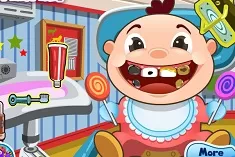 Baby Games, Baby at Dentist, Games-kids.com