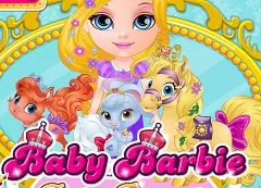 Barbie Games, Baby Barbie Disney Princess Pets Contest, Games-kids.com