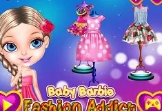 Barbie Games, Baby Barbie Fashion Addict, Games-kids.com