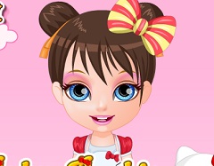 baby barbie dress up games