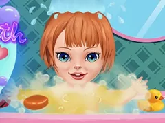 Baby Games, Baby Bath Care, Games-kids.com