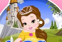 Beauty and The Beast Games, Baby Belle Spa Day, Games-kids.com