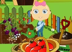 Baby Games, Baby Bunny Gardening, Games-kids.com