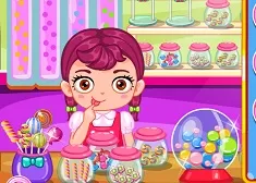 Baby Games, Baby Candy Shop Slacking, Games-kids.com