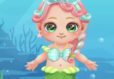 Baby Games, Baby Cathy Ep34 Cute Mermaid, Games-kids.com