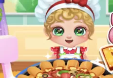 Cooking Games, Baby Cathy Ep37 Pizza Time, Games-kids.com