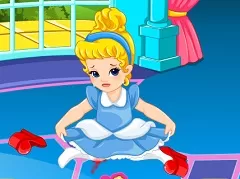 Baby Games, Baby Cinderella Injured, Games-kids.com